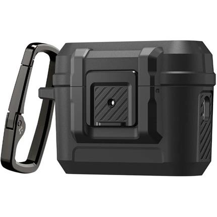 Spigen Lock Fit pouzdro AirPods Pro 3 matte black
