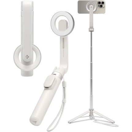 Spigen MagSafe SelfieStick Tripod selfie tyč béžová
