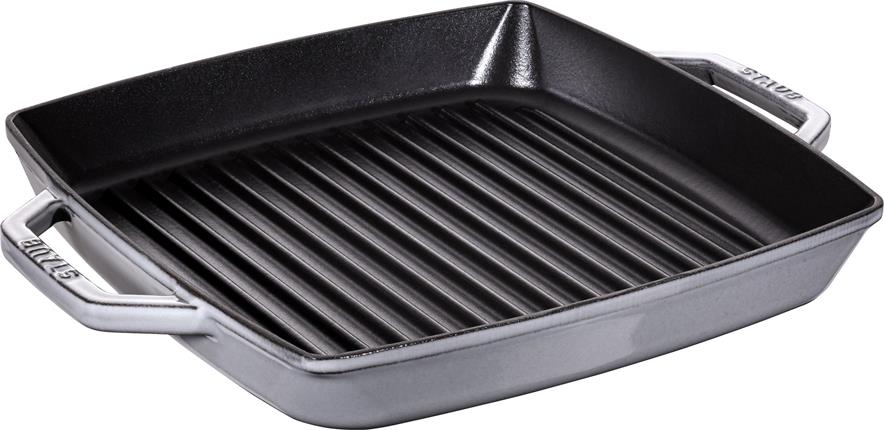 STAUB 40511-684-0 litinová grilovací pánev 28 cm