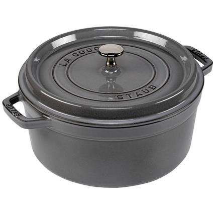 STAUB Cocotte 40509-312-0-0 hrnec s poklicí grafitově-šedá