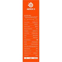 SteelSeries Aerox 3 (2022) herní myš Onyx