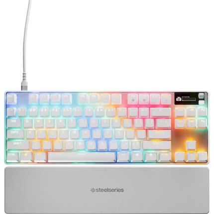 SteelSeries Apex Pro TKL Gen 3 (US) bílá