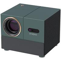 STRONG projektor MIRA 1/ LCD/ FHD (1920x1080)/ 300 ANSI lm/ USB 2.0/ HDMI/ BT/ Wi-Fi/ Repro/ Android 11/ šedo-zelený