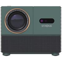 STRONG projektor MIRA 1/ LCD/ FHD (1920x1080)/ 300 ANSI lm/ USB 2.0/ HDMI/ BT/ Wi-Fi/ Repro/ Android 11/ šedo-zelený