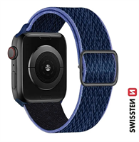 SWISSTEN Nylonový řemínek se sponou pro Apple Watch 4