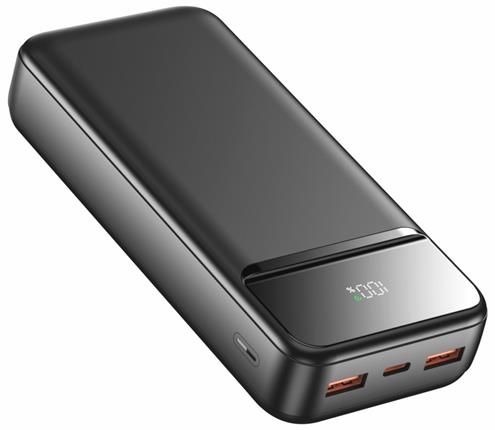 Swissten Power bank 20000 mAh POWER LINE II - černá