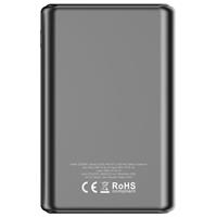 Swissten power line power bank 5000 mah 10w black