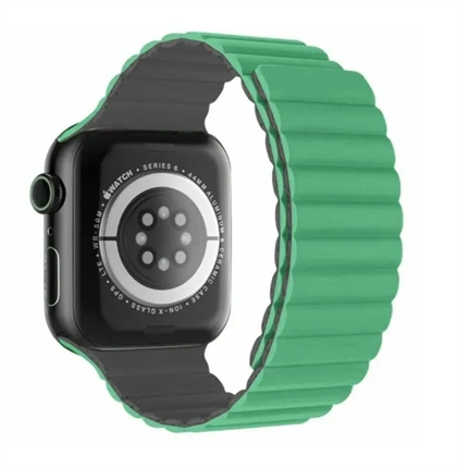 SWISSTEN Silikonový magnetický řemínek pro Apple Watch 3