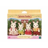 Sylvanian Families Rodina ´´chocolate´´ králíků - nová