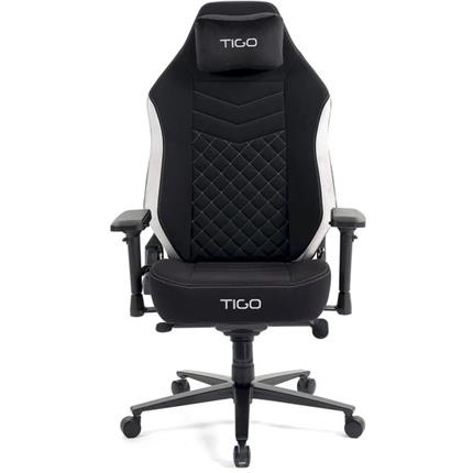 TIGO Emperor herní židle černošedá