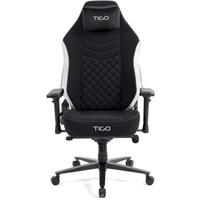 TIGO Emperor herní židle černošedá