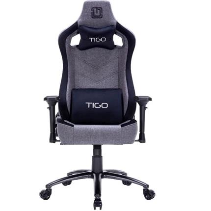 TIGO Raider herní židle šedočerná
