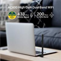 TP-Link Archer T2U Plus AC600 High Gain USB Adapter