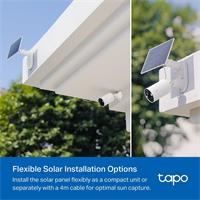 TP-Link Tapo A201, solární panel pro bateriové Tapo kamery, 2.5W, IP65