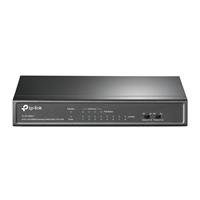 TP-link TL-SF1008LP 8x10/100 (4xPOE) 41W Desktop kovový Switch