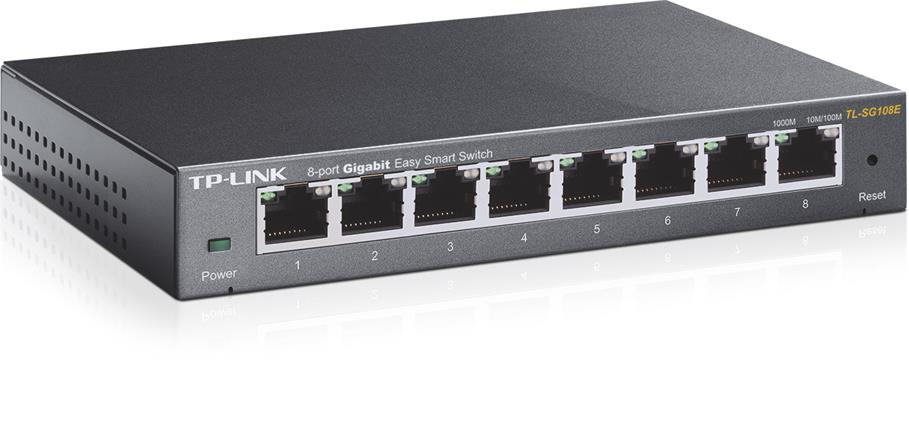 TP-Link TL-SG108E 8x Gigabit Easy Smart Switch