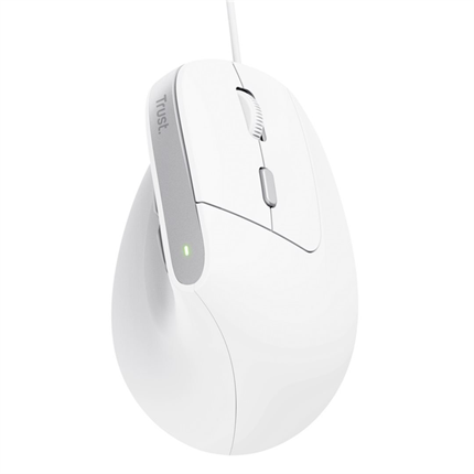 Trust BAYO II ERGONOMIC MOUSE WHT