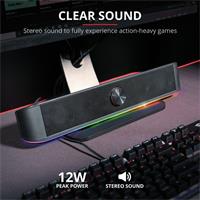 Trust GXT 619 Thorne RGB/Stereo/12W/Černá