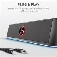 Trust GXT 619 Thorne RGB/Stereo/12W/Černá