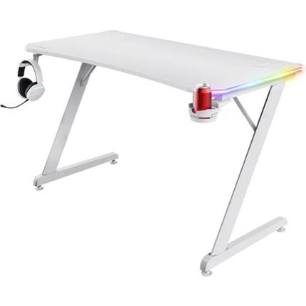 Trust GXT709W LUMINUS RGB DESKGXT RGB DESK WHT
