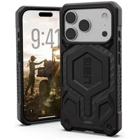 UAG Monarch Pro MagSafe Carbon Fiber kryt iPhone 17 Pro černý