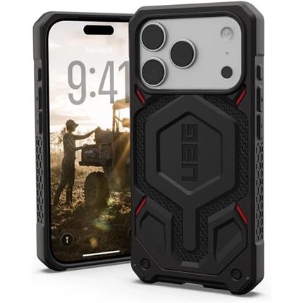 UAG Monarch Pro MagSafe Kevlar kryt iPhone 17 Pro černý