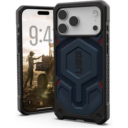 UAG Monarch Pro MagSafe Kevlar kryt iPhone 17 Pro Max tmavě modrý