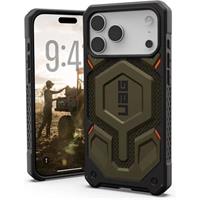 UAG Monarch Pro MagSafe Kevlar kryt iPhone 17 Pro Max zelený