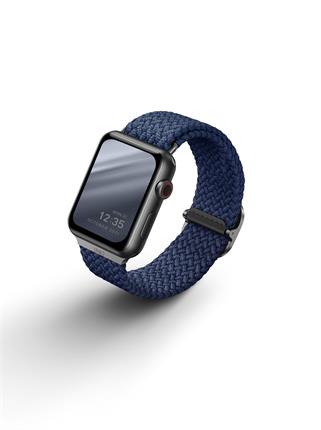 UNIQ Aspen Braided řemínek pro Apple Watch 41/40/38mm modrý