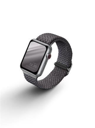 UNIQ Aspen Braided řemínek pro Apple Watch 41/40/38mm šedý