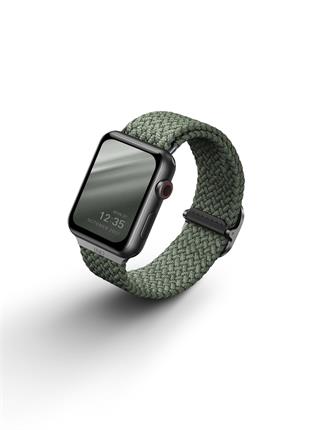 UNIQ Aspen Braided řemínek pro Apple Watch 41/40/38mm zelený
