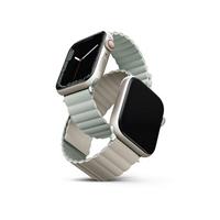 UNIQ Revix oboustranný řemínek pro Apple Watch 41/40/38mm Sage (šedolozený/béžový)
