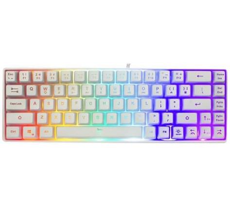 White Shark Ronin herní membránová klávesnice bílá