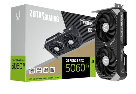 ZOTAC GeForce RTX 5060 Ti Twin Edge OC 16GB